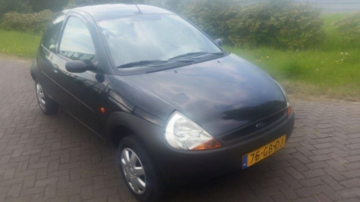 Ford KA 1.3 I 37KW 2000 Zwart (APK 01-05-2016)