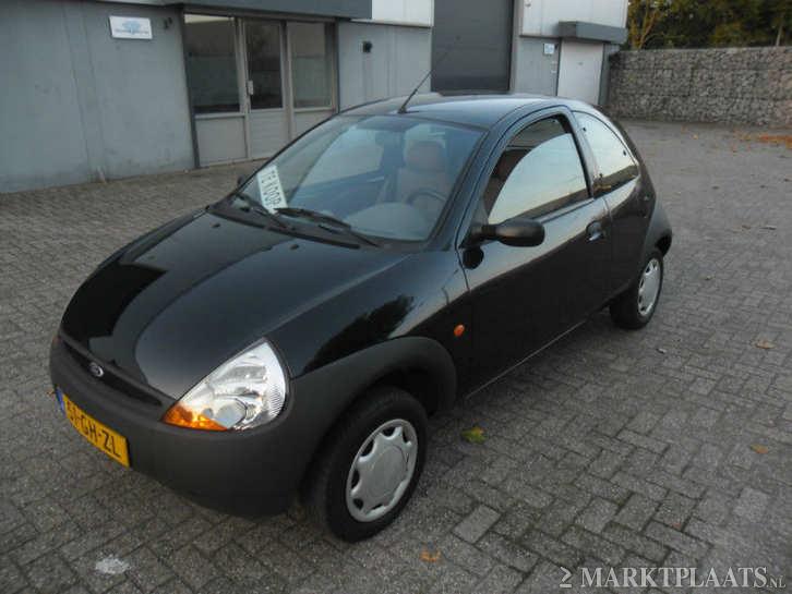 Ford ka 1.3 I 37kw 2000 Zwart apk nieuw 09-10-2015)