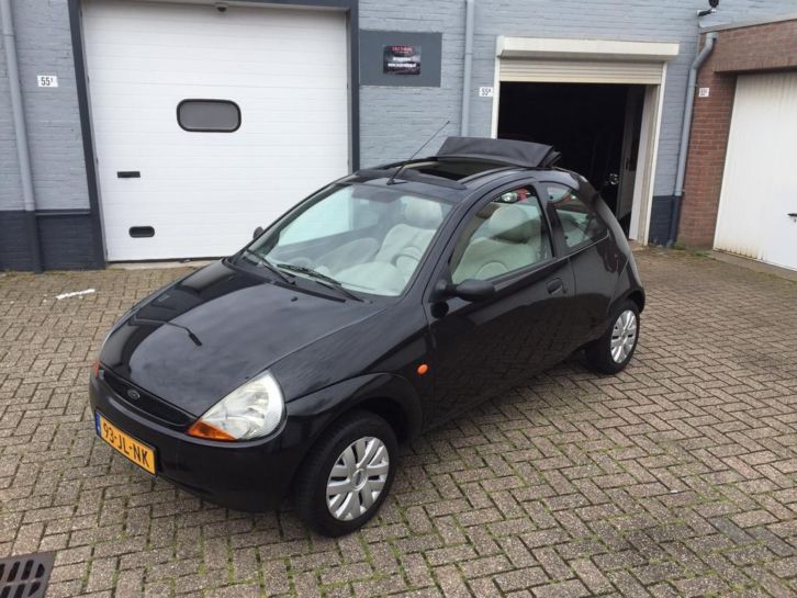 Ford KA 1.3 I 44KW 2002 Zwart NW APK 7-7-16