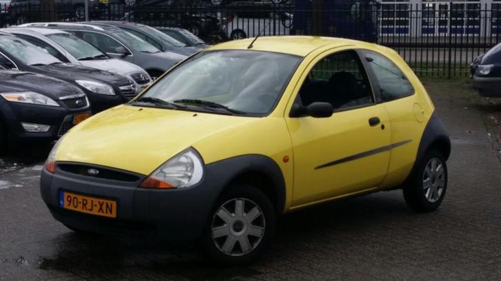 Ford KA 1.3 I 44KW 2005 Geel Geen roest