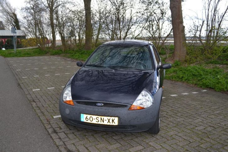 Ford KA, 2006 Blauw, kilometerstand onder de 75.000 km