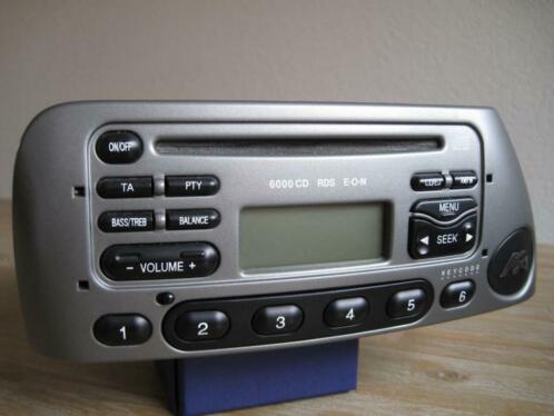 Ford Ka 6000 CD  radio cd speler gratis inbouw mogelijk