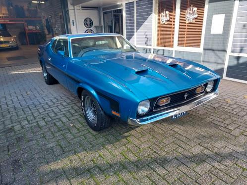 Ford Mach 1 Mustang 1971 Blauw