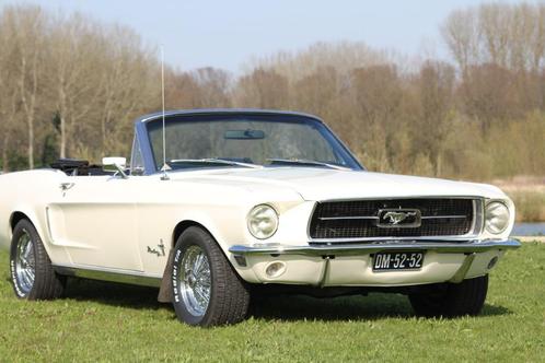 Ford Mustang cabrio 1968 Wit in prachtige staat