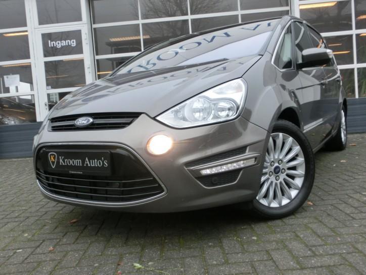 Ford S-max 1.6 TDCi Titanium, Leer  memory, Navi, BLIS, PDC