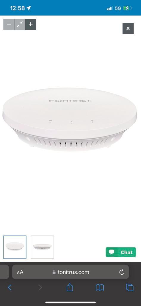 Fortinet accespoint fap-221e 2 stuks
