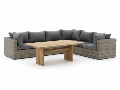 Forza BaroloROUGH-L dining loungeset 7-delig
