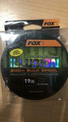 Fox illusion fluorcarbon 600 m 0,39