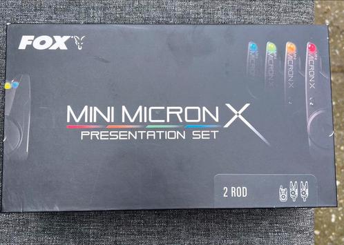 Fox mini micron X 2 rod set beetmelders Nieuw