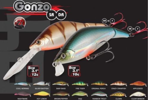 Fox range gonzo jointed 8 cm nieuw