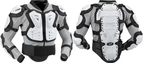 Fox titan sport jacket in wit of zwart s tm xxl