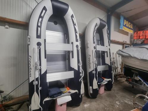 freedom 330 rubberboot aluminium vloer nieuw in doos