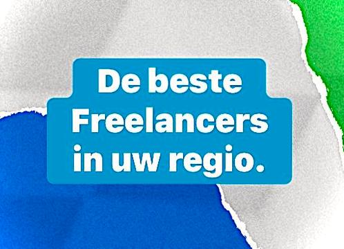 Freelancers in uw regio.