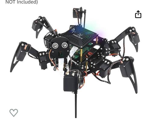Freenove Big Hexapod robot met Raspberry PI 4 model B