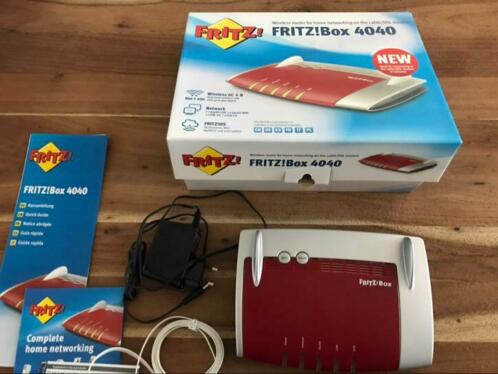 Fritz box 4040 en repeater 1750E