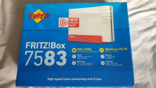 Fritz box 7583 nieuw in doos