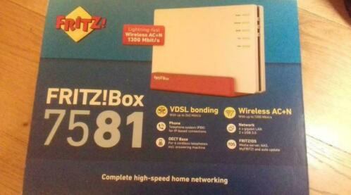 Fritzbox 7581 ADSL modem