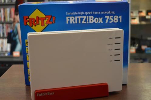 FritzBox 7581 TR internetrouter incl. adapterkabels in ...