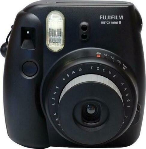 Fujifilm Instax Mini 8 Zwart Instant Camera 10 opnamen P10G