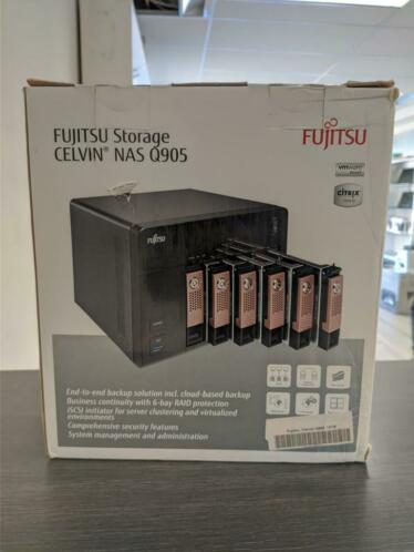 Fujitsu CELVIN NAS Q905 Ethernet LAN Toren zwart