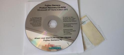 Fujitsu Siemens Pc product recovery CD Windows XP Home