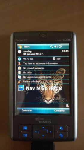  Fujitsu Siemens Pocket Loox N560 PDA, WiFi, GPS, Microsoft 