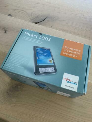 Fujitsu Siemens Pocket LOOX PDA met GPS en geheugenkaart