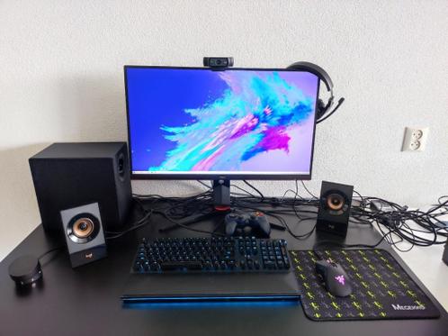 Full High-End Gaming PC Setup AMD