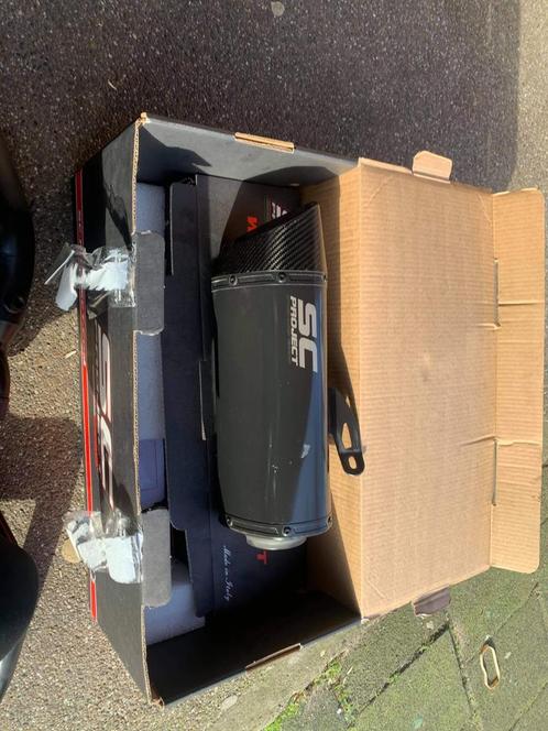 Full systeem SC project uitlaat Kawasaki Z650