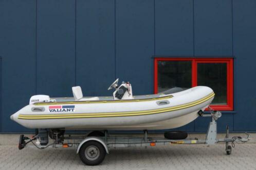 Fun Rib  Valiant V400  Selva 9.9 pk 4-takt  Boottrailer