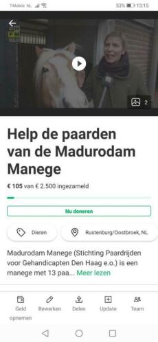 Fundraising madurodam Manege