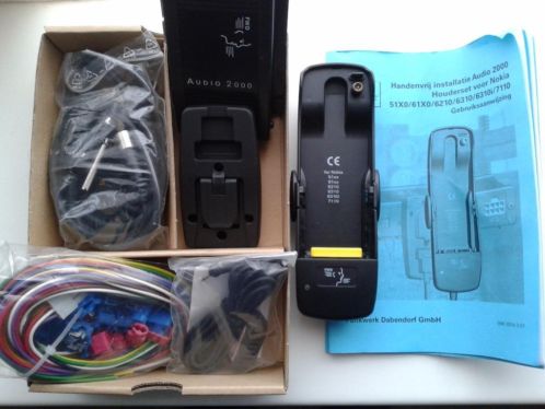 Funkwerk Dabendorf Audio 2000 Carkit incl Nokia houder Nieuw