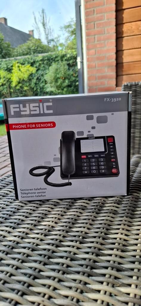 Fysic FX-3920 telefoon voor senioren, nieuw in doos