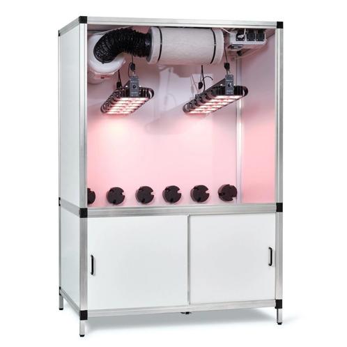 G-TOOLS KWEEKKAST Bonanza (1m2) met 2 shuttle 6 ledlampen