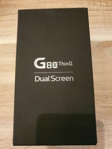 G8 X Thinq dual screen gloednieuwe staat bon garantie