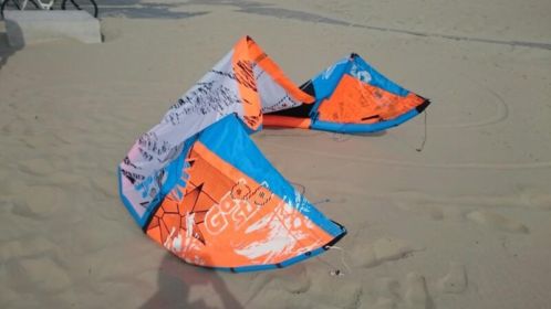 Gaastra spark kite 5m 2x gebruikt