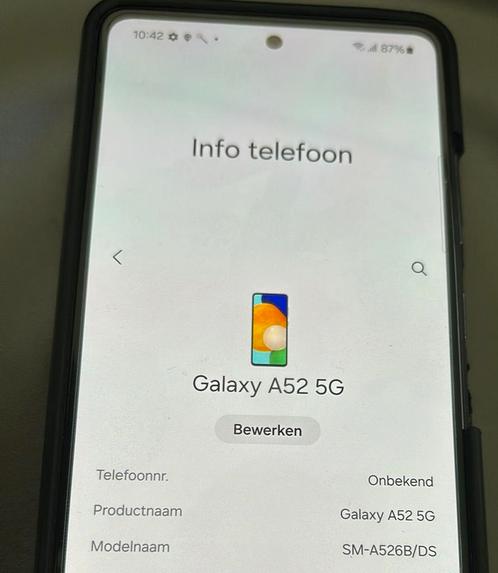 Galaxy A52 5G nieuw te koop 128GB