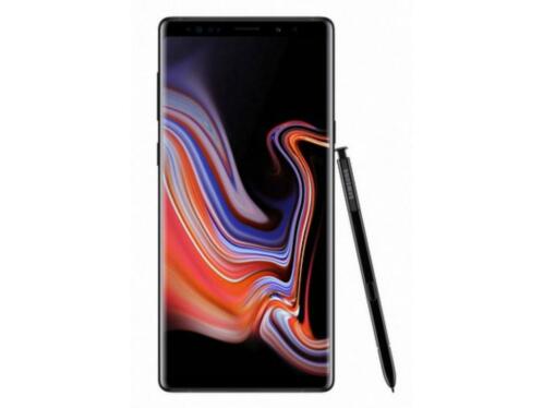 Galaxy note 9 512gb midnightblack duos met hoesje 