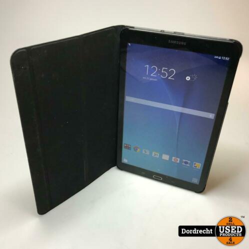 Galaxy Tab E (9.6 inch, Wi-Fi)  Zwart  Met hoes  Met g