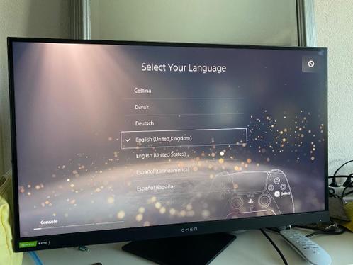 Game monitor HP 1440p 160Hz 27inch