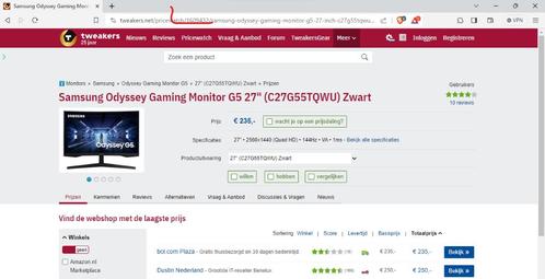 Game op 2023  mid end te koop  Monitor twv 250 euro