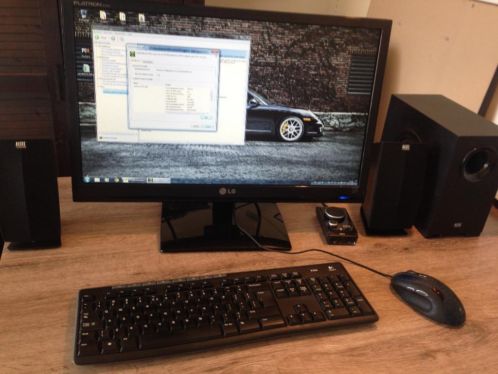 Game PC compleet 8gb  GTX  SSD 24034led evt Ruilen