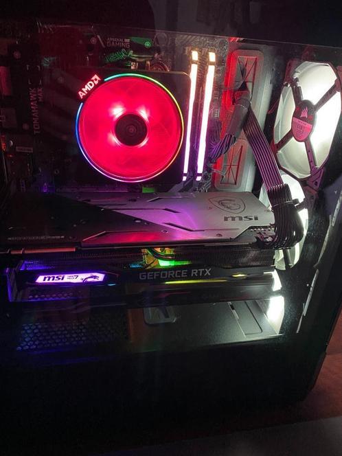 Game pc met 2070 super plus 27 inch curved monitor 144hz