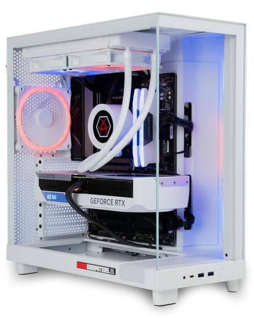 Game PC NZXT H6 14600KF RTX 4070 WHITEOUT