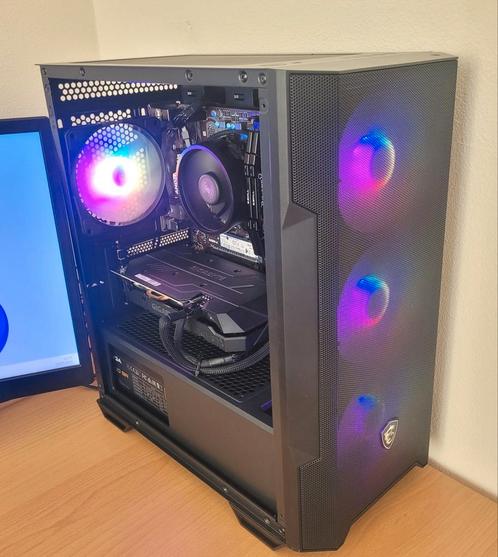 Game PC RGB Ryzen 5, 1660super, 16gb, 0.5tb ssd