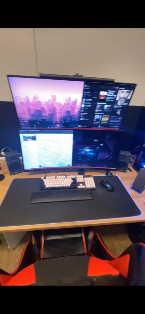 Game Pc Setup i9-11900K Asus Rog Strix Gaming Oc 3080