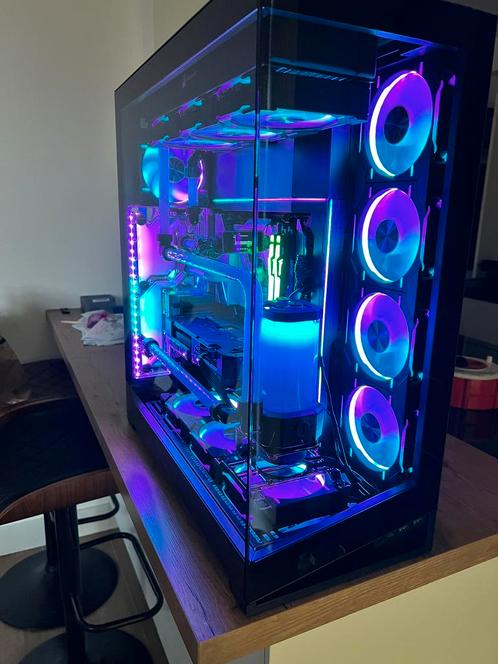 Game PC Workstation i9 13900KF, DDR5, RTX4070, Waterkoeling