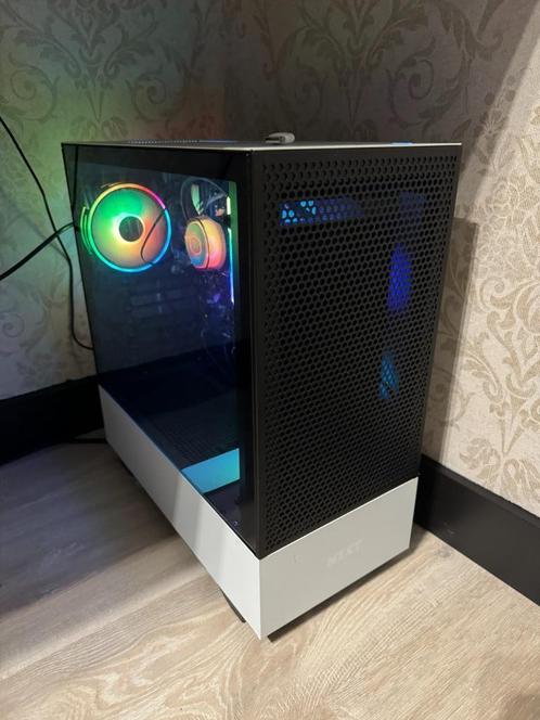 Game pc ZONDER videokaart, ryzen 7 5700, 32GB, 1TB, WC  RGB