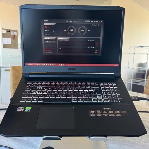 Gaming Laptop Acer Nitro 5 RTX3080 Ryzen 5800H 17.3quot 144Hz