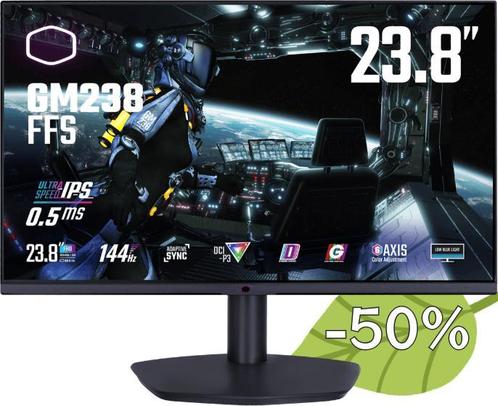 Gaming Monitor CoolerMaster GM238-FFS LED Full HD Zwart